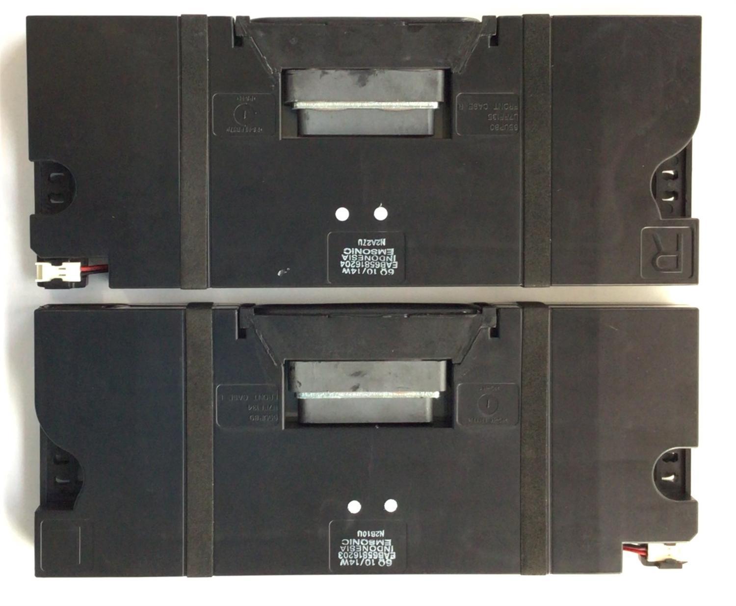KIT DE BOCINAS ORIGINAL PARA TV LG / NUMERO DE PARTE EAB65816204 / EAB65816203 / 65UP80 / U7FF135 / PANEL NC550TQG-ABKH7 /  MODELO 55UQ9000PU / 86UP8770PUA - Imagen 3